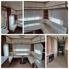 Caravane Fendt Tiffany 2020 double essieux 4 places avec chauffage air pulsé occasion