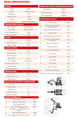 Mini-pelle 3500 kg moteur Kubota chenilles caoutchouc neuve
