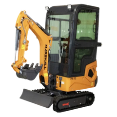 Mini pelle Marshall PX-12C – Moteur Kubota D722 diesel 16 CV, 1200 kg ,neuve