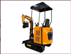 MINI PELLE TERRA CS 15.R – Excavatrice 1,5 Tonne Moteur Diesel 22,4 CV EURO 5 neuve