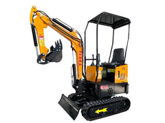 Mini Pelle TERRA CS10.R – Diesel 11,7 CV, 1000 kg, Déport Hydraulique, neuve