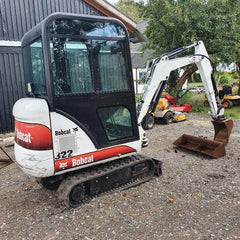 BOBCAT 322G – Mini-Pelle 1,6T sur Chenilles avec 3 Godets Occasion