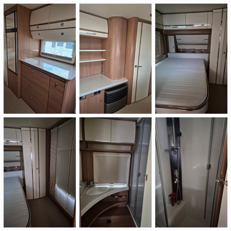 Caravane Fendt Tiffany 2020 double essieux 4 places avec chauffage air pulsé occasion