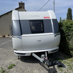 Caravane Hobby 495 UFE Excellent 2020 – 4 couchages – Simple essieu – Avec auvent occasion