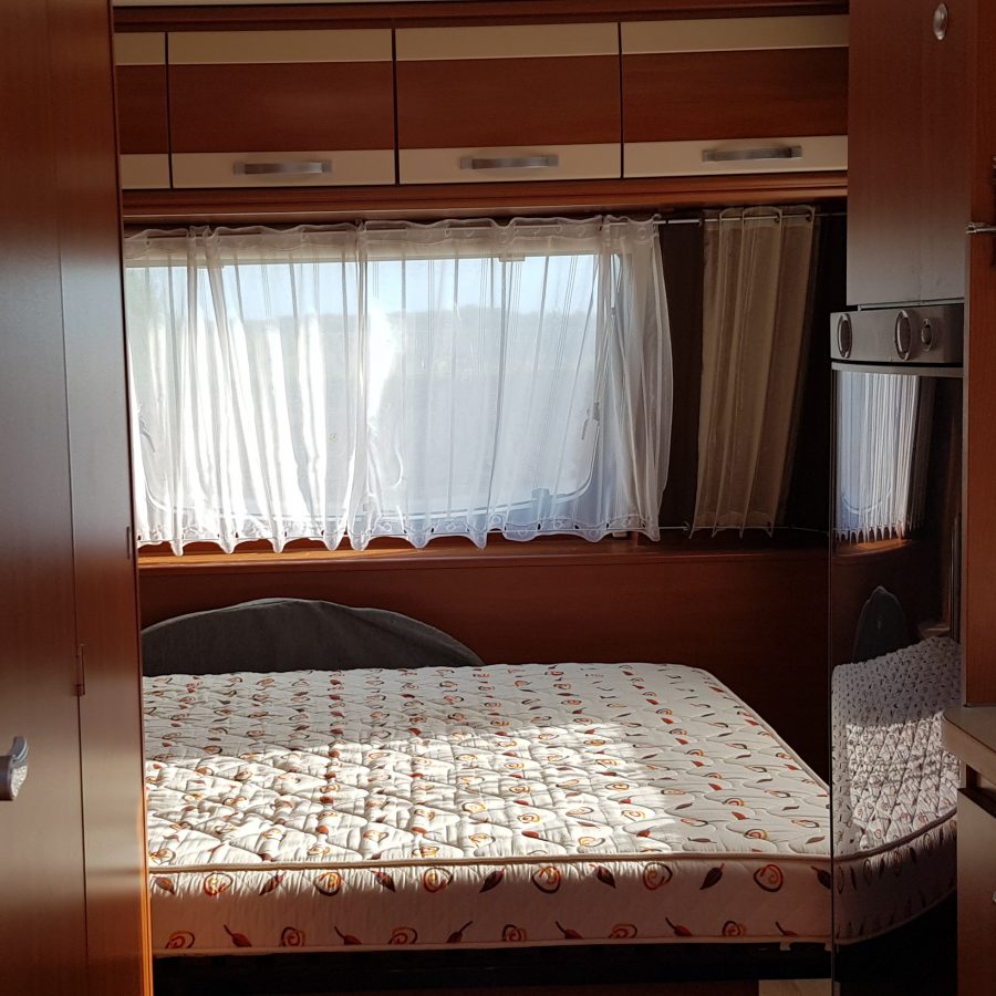 Caravane Sterckeman Romance 520CP 2010 – 4 couchages – Climatisation, douche, moover, auvent, bon état occasion