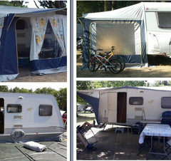 Caravane Sterckeman Starlett 470 PE 2009 – 4/6 couchages – Simple essieu – 6.70m -occasion