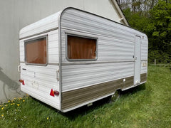 Caravane Trigano Odyssée Vintage 1975 – 4/5 couchages – Bon état – Chauffage gaz, coccasion