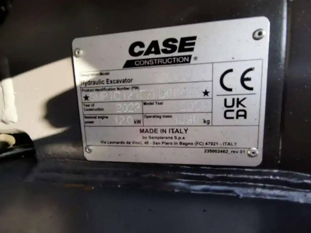 Case CX 17D, (2023), 24 heures, 1.7T – occasion