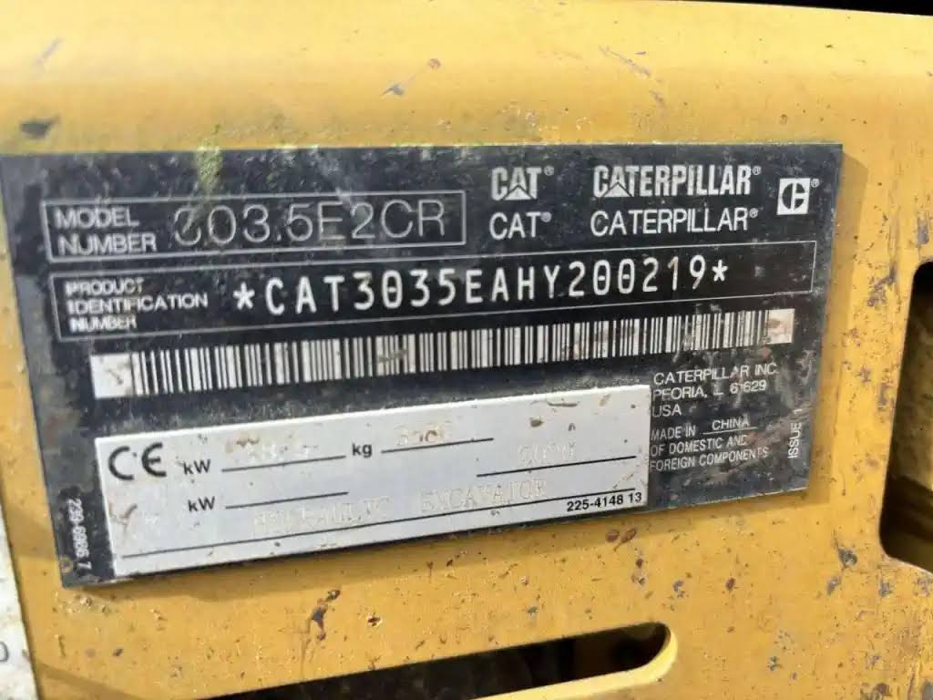 Caterpillar 303.5E CR, (2020), 1436 heures, 3.6T – occasion