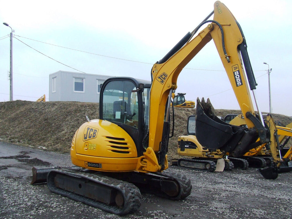 JCB 8055 RTS, (2008), 5.3T – occasion