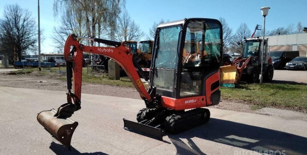 Kubota KX015-4, (2015), 3880 heures, 1.5T + 3 Godets – occasion