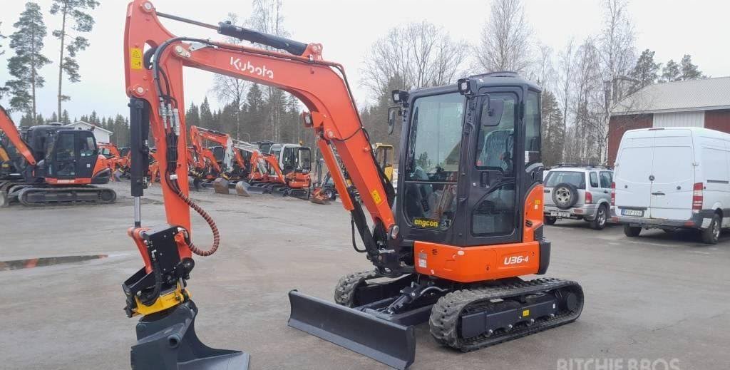 Kubota U36-4, (2022), 13 heures, 3.6T – occasion (Comme Neuf)