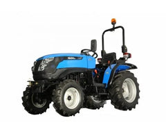 Micro Tracteur Solis 20 Neuf 20 CV Moteur Mitsubishi 3 Cylindres Transmission Mécanique Direction Assistée Roues Agraires Voiles Soudées