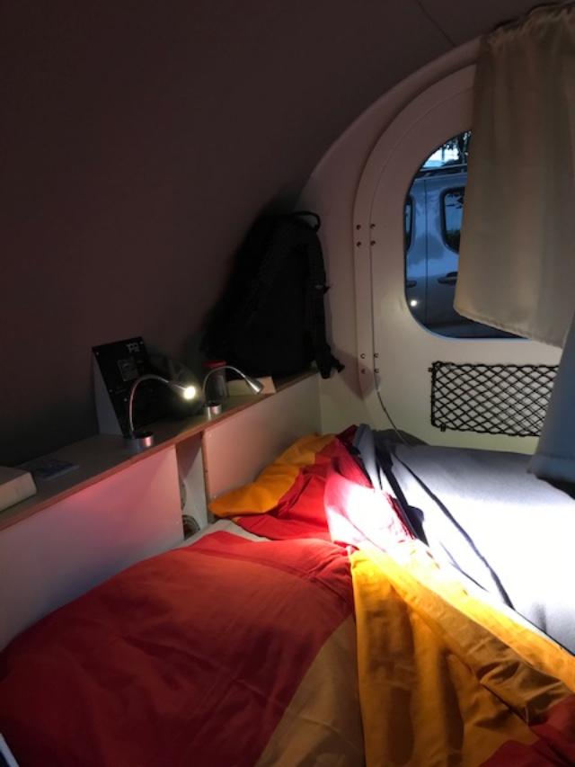 Mini-caravane Hundred Miles My Drop 2021 – 2 couchages – Teardrop française – État comme neuf occasion