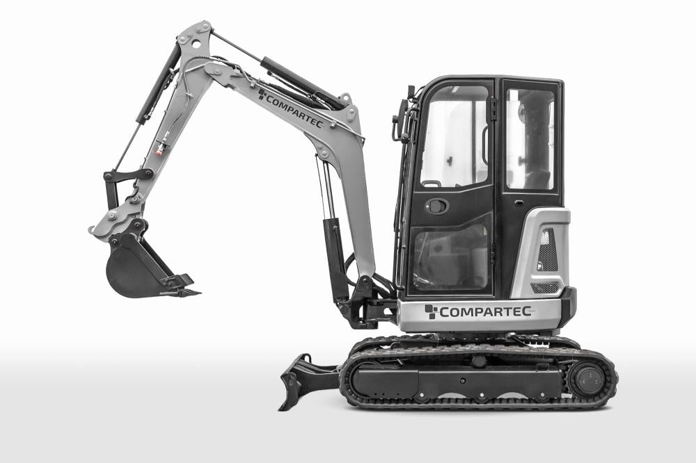 Mini-pelle Bobmaster Ultimate – 2680 kg, moteur diesel Yanmar, bras articulé neuve