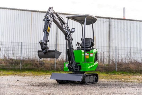 Mini-pelle électrique Compartec CT-B 12 Li I  – 1100 kg, batterie lithium incluse neuve