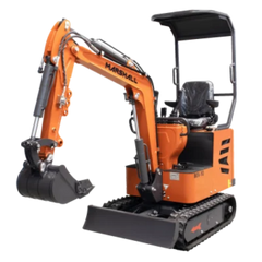 Mini-pelle Marshall MX-10 1000 kg moteur Koop 192F 10 CV diesel profondeur excavation 165 cm neuve