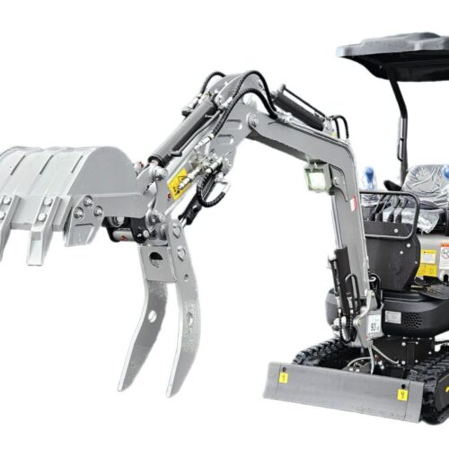 Mini-pelle Rhinoceros KS12-9 – Moteur Diesel Kubota 14 CV, 1200 kg | Hydraulique italienne KDK & EATON  neuve