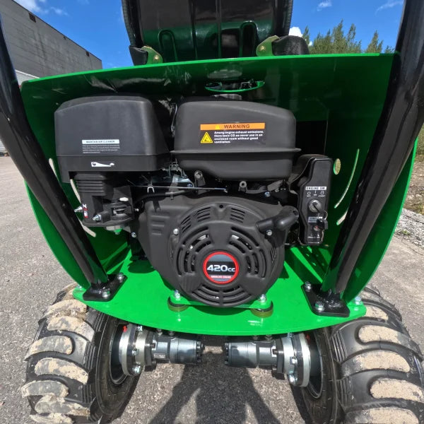 Mini-pelle sur roues Caivu HFT7 3500-4000 kg moteur diesel 40-50 CV profondeur creusement 3 m neuve