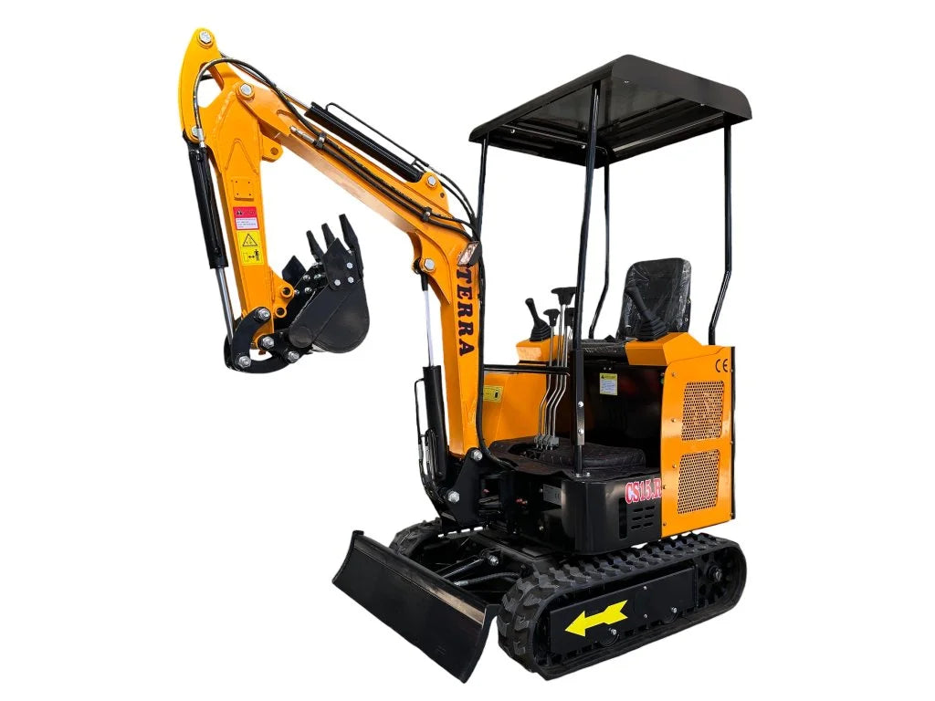 Mini Pelle TERRA CS22.R – Diesel 24 CV, 1 980 kg, Déport Hydraulique neuve