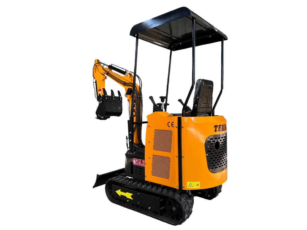 Mini Pelle  TERRA CS24.R – Diesel 24 CV, 2 180 kg, Déport Hydraulique, Voie Variable neuve