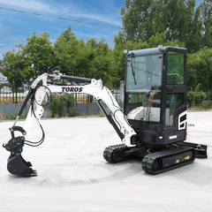 Mini Pelle TOROS TE-18S 1,8 Tonne Moteur Diesel D902 11,8 kW 3 Cylindres neuve