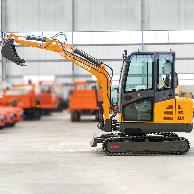 Mini Pelle TOROS TE-30 3 Tonnes Moteur CHANGCAI 390 24,5 kW 3 Cylindres Godet 0,1 m³ neuve