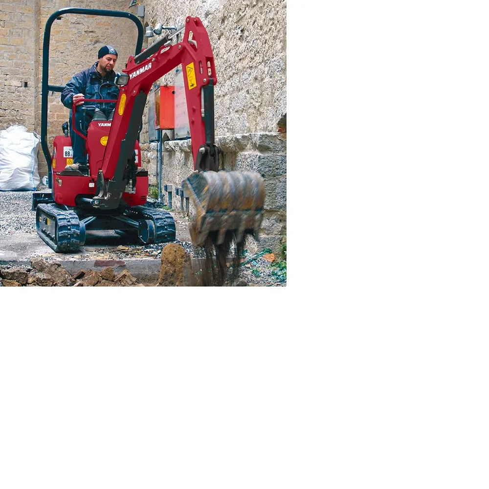 Mini Pelle Yanmar ViO10-2A – Diesel 12,5 CV, 1 220 kg, Déport Zéro, neuve