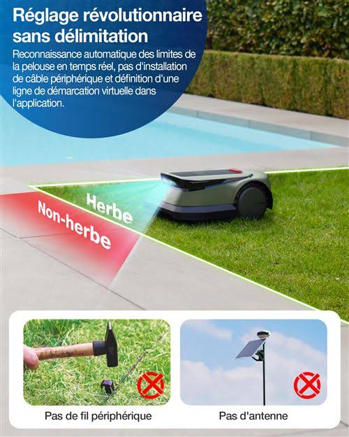 Tondeuse robot Ecovacs Goat GX-600