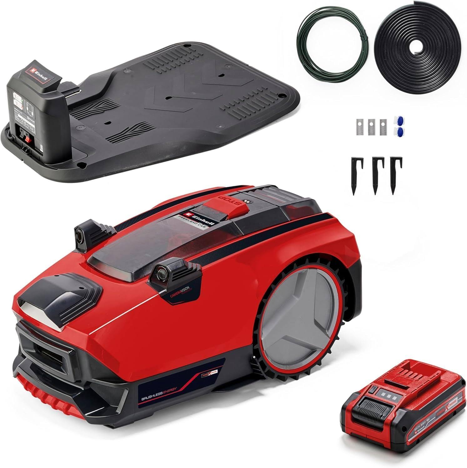 Tondeuse robot Einhell Freelexo CAM 500