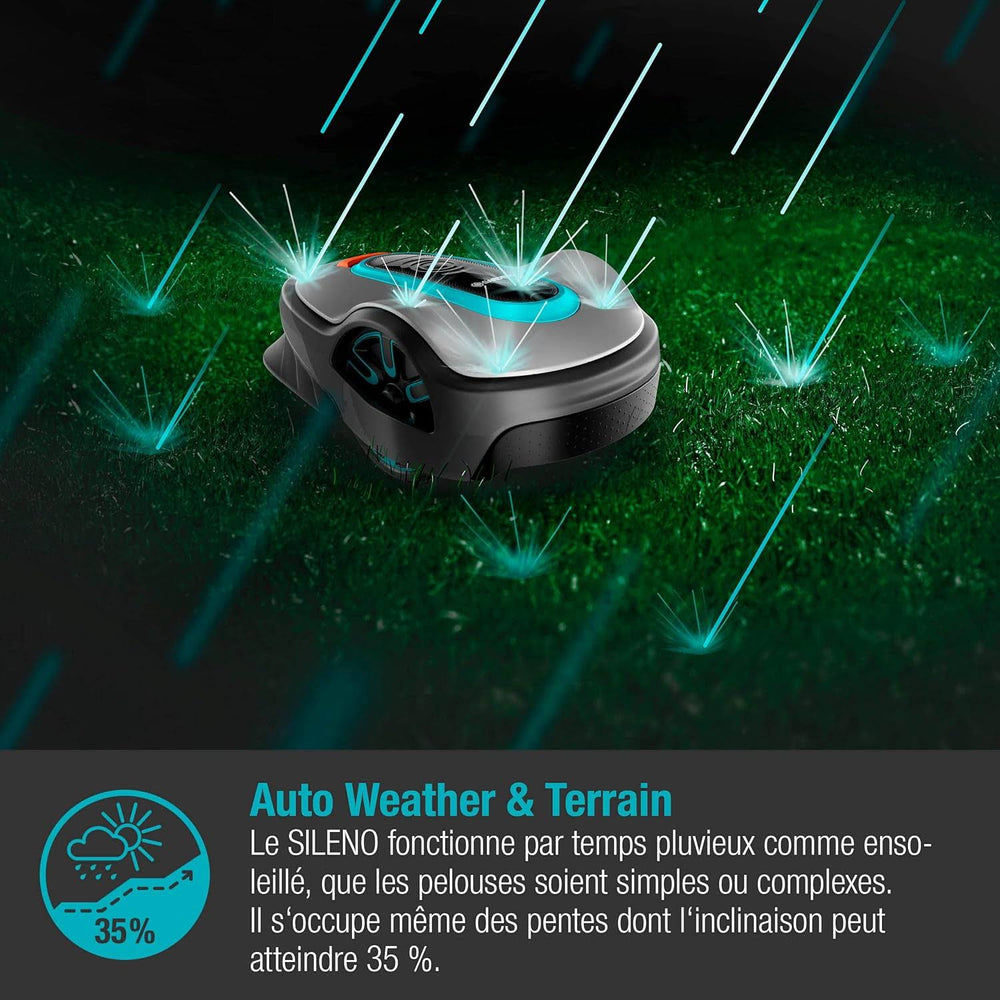 Tondeuse robot Gardena Smart SILENO LONA Life 750