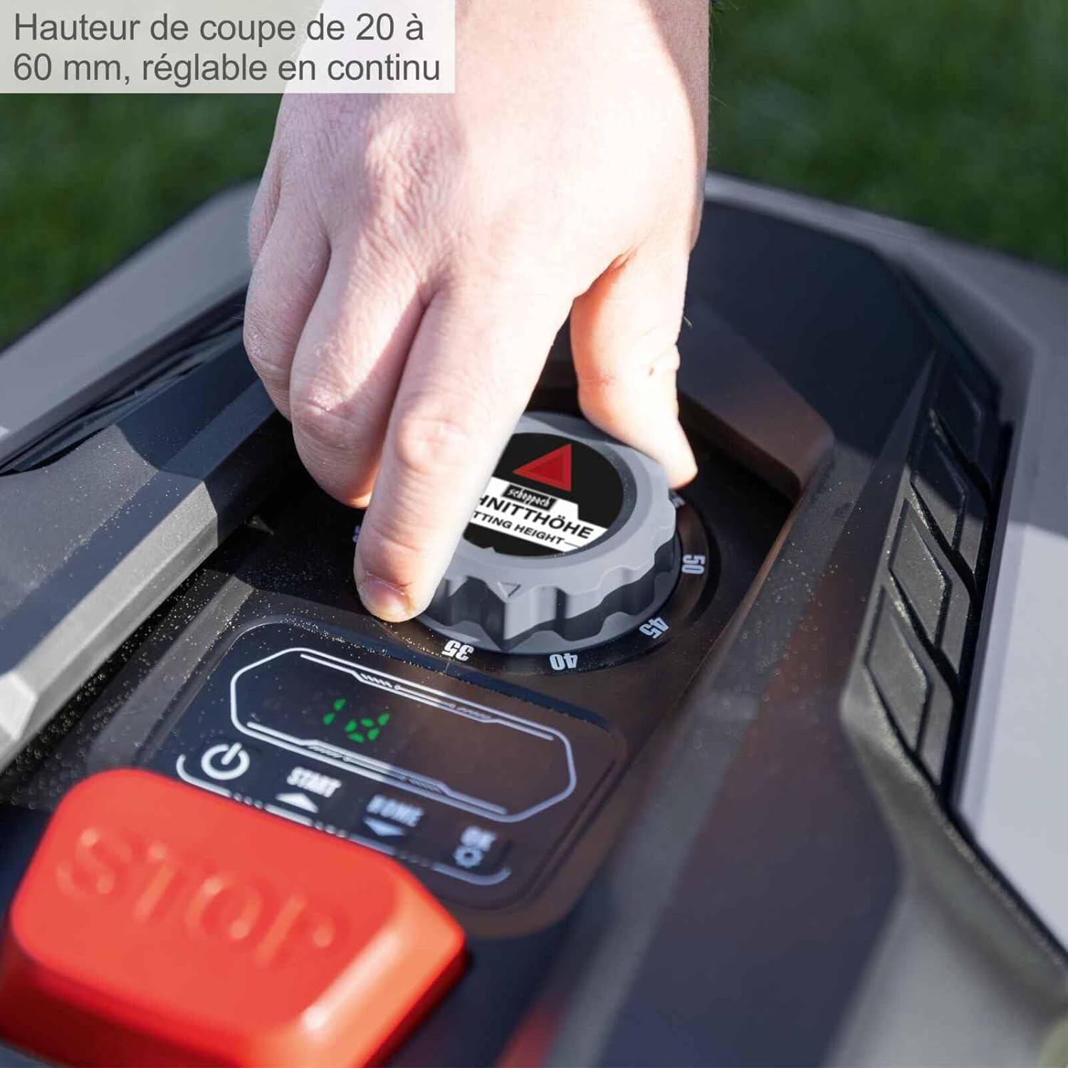 Tondeuse robot Scheppach XL600